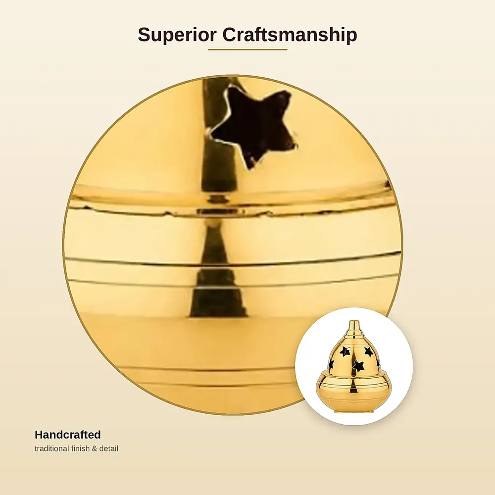 Brass Dhoop Dani – Star — view 4