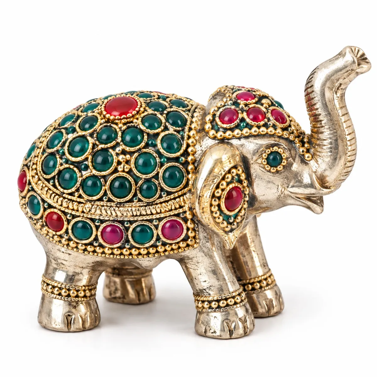 Brass Elephant – Stone-Work Décor — view 4