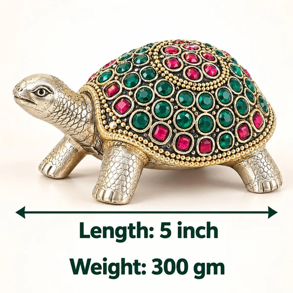 Brass Tortoise – Stone-Work Décor — view 3